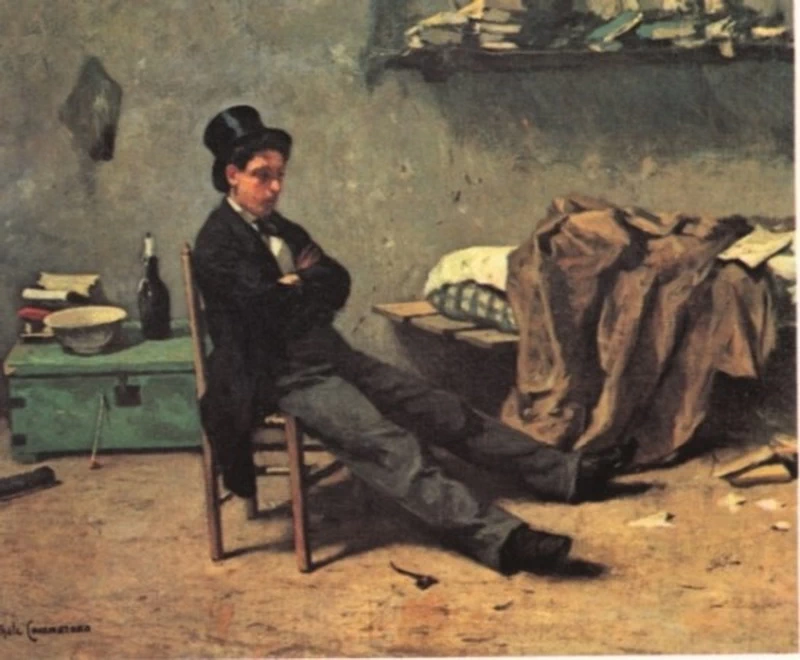 Lo studente - Palazzo Pitti, Firenze
